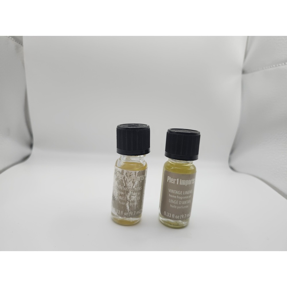 Pier 1 Imports Lot Of 2 ~VINTAGE LINENS~ Home FRAGRANCE OIL